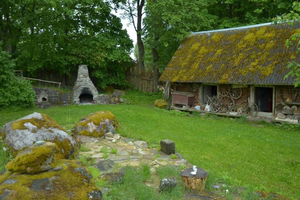 Saunahouse And Outdoor Kitchen At Matsalu Nature Park