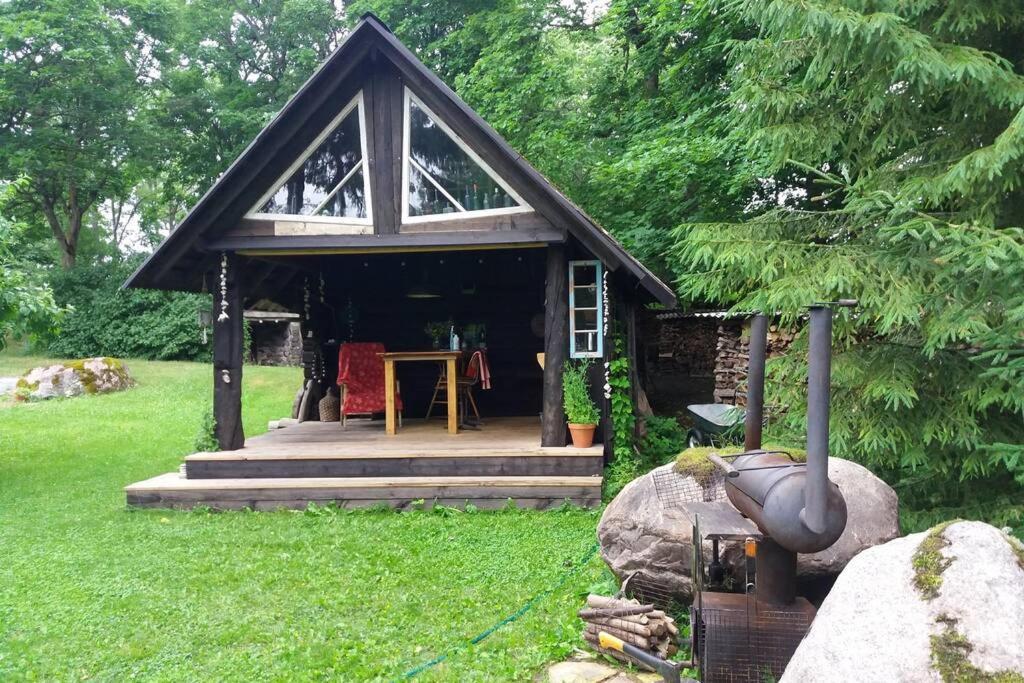 Saunahouse And Outdoor Kitchen At Matsalu Nature Park Hébergement de vacances